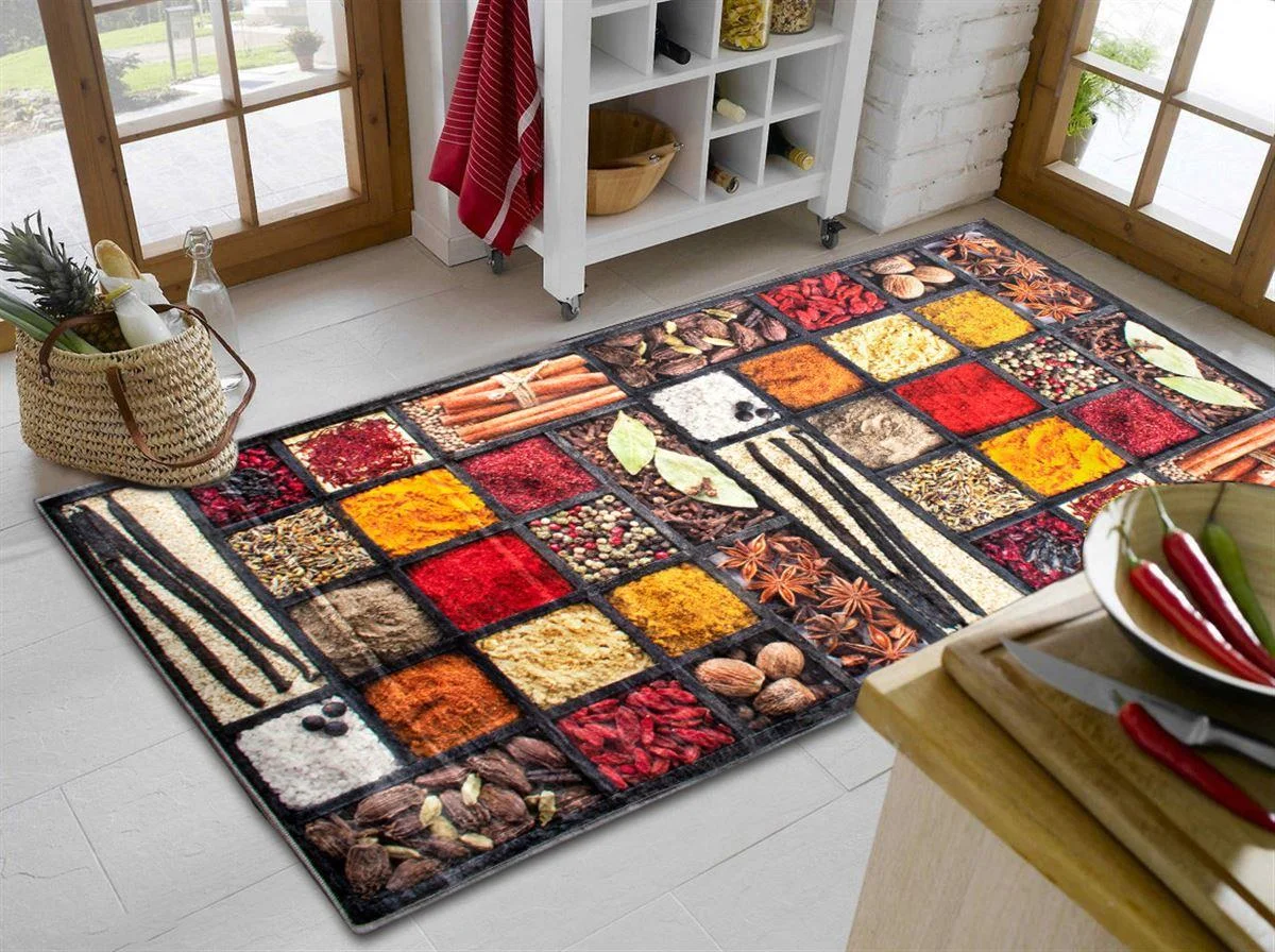 Φωτογραφία προϊόντος: Dimcol ΧΑΛΑΚΙ ΚΟΥΖΙΝΑΣ Spices 246 80X200 Polyester 100%