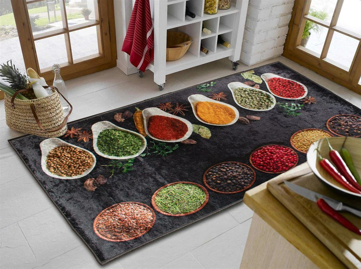 Φωτογραφία προϊόντος: Dimcol ΧΑΛΑΚΙ ΚΟΥΖΙΝΑΣ Spices 249 80X200 Polyester 100%