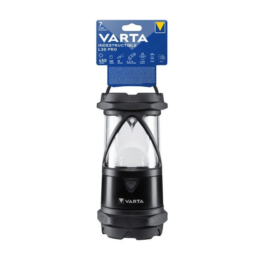 Φωτογραφία προϊόντος: VARTA LED φορητό φανάρι Indestructible L30 Pro, 450lm, IP67