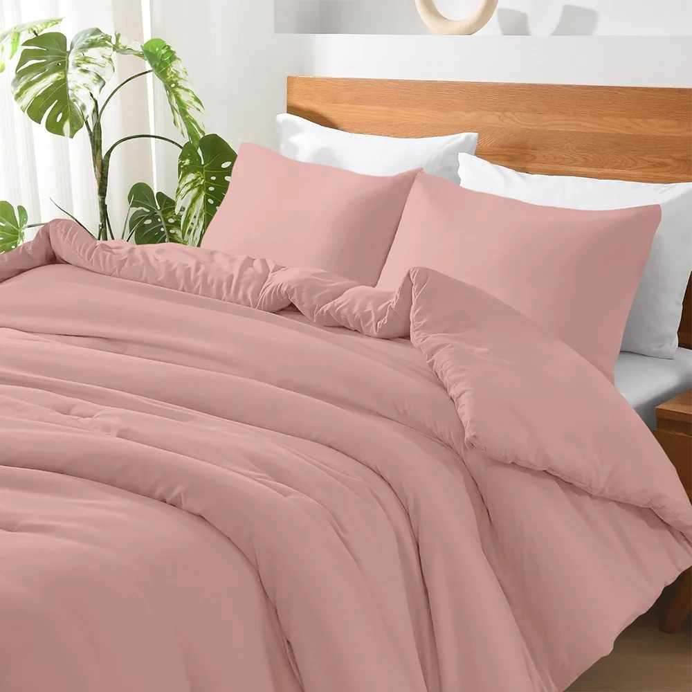 Φωτογραφία προϊόντος: LINO Σετ Σεντόνια BASICO Pink 240x260