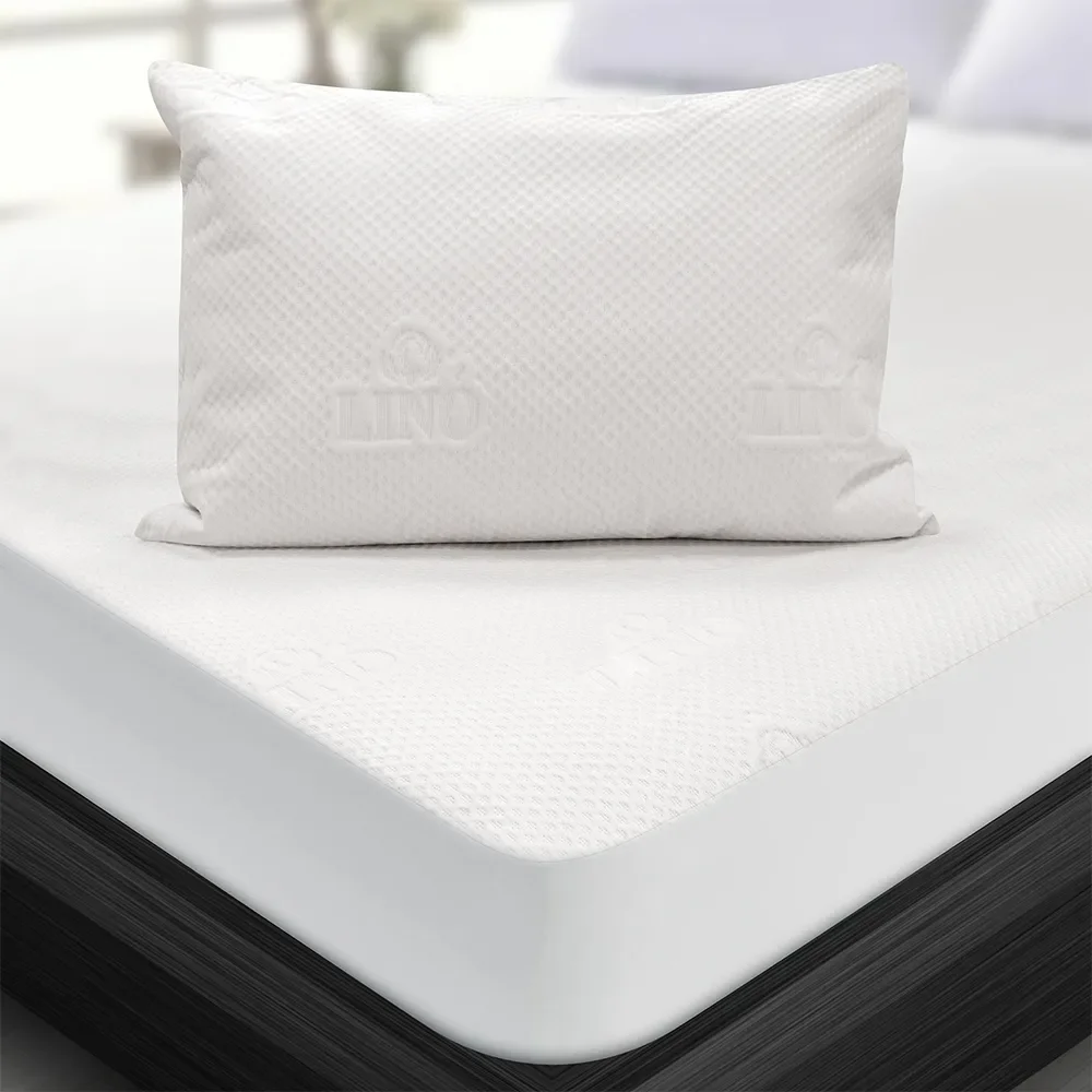 Φωτογραφία προϊόντος: Lino Επίστρωμα Jacquard White 160×200 (+40)