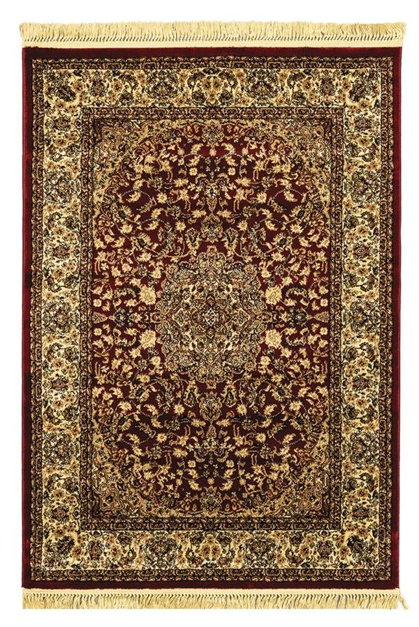 Φωτογραφία προϊόντος: ΧΑΛΙ PERSIA 5649 BURGUNDY ΜΕ ΚΡΟΣΣΙ NewPlan SET067(2x140.1x200)