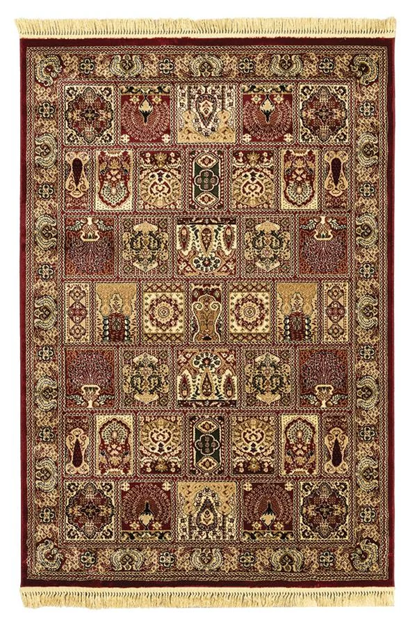Φωτογραφία προϊόντος: ΧΑΛΙ PERSIA 6283 BURGUNDY ΜΕ ΚΡΟΣΣΙ - 133X190 NewPlan