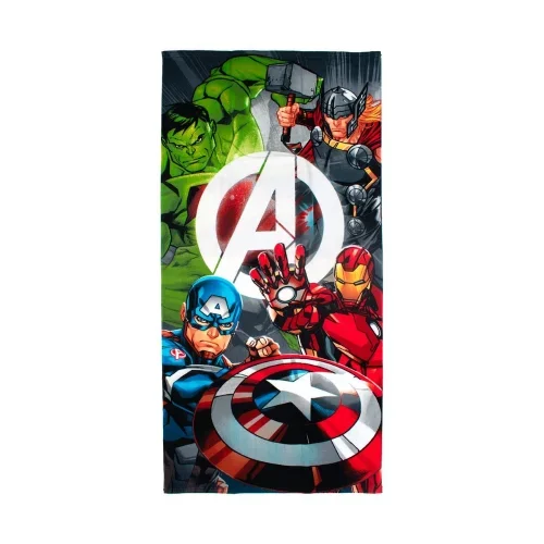 Φωτογραφία προϊόντος: Dimcol Πετσέτα Θαλάσσης Quick Dry Marvel Avengers 70x140 εκ. White