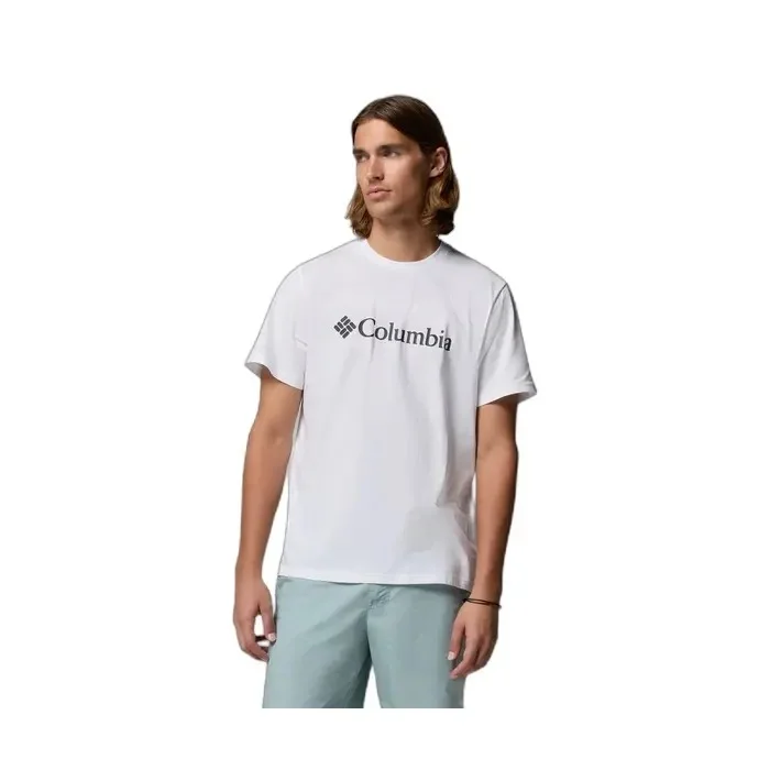 Φωτογραφία προϊόντος: Columbia CSC Basic Logo Tee Ανδρική Μπλούζα Λευκή