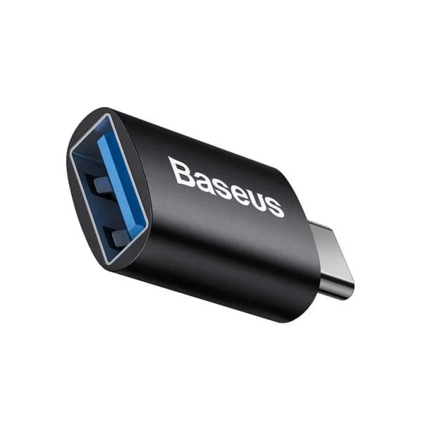 Φωτογραφία προϊόντος: Προσαρμογέας OTG USB-C σε USB-A Baseus INGENUITY, Μαύρος