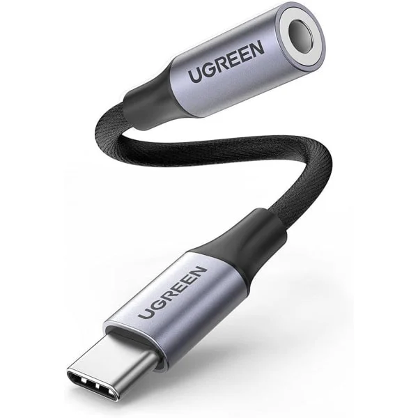 Φωτογραφία προϊόντος: Ugreen Μετατροπέας USB-C male σε 3.5mm female Γκρι 80154