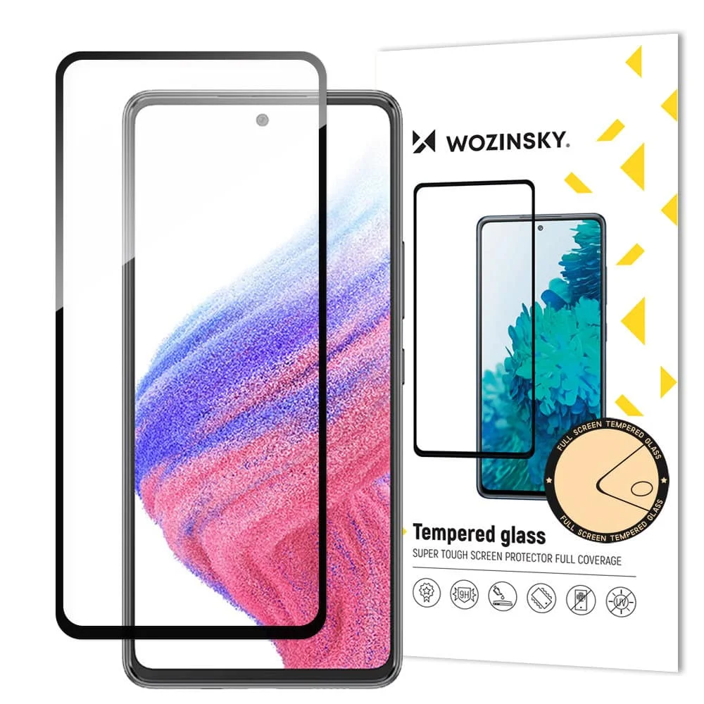 Φωτογραφία προϊόντος: Wozinsky Full Glue Tempered Glass για Samsung Galaxy A54 5G (9H), με μαύρο πλαίσιο