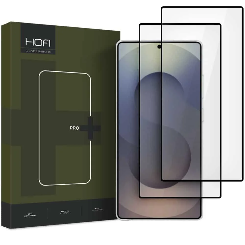 Φωτογραφία προϊόντος: Σκληρυμένο Γυαλί Hofi Glass Pro+ Συσκευασία 2 Τεμαχίων Για Galaxy S25 Ultra Μαύρο