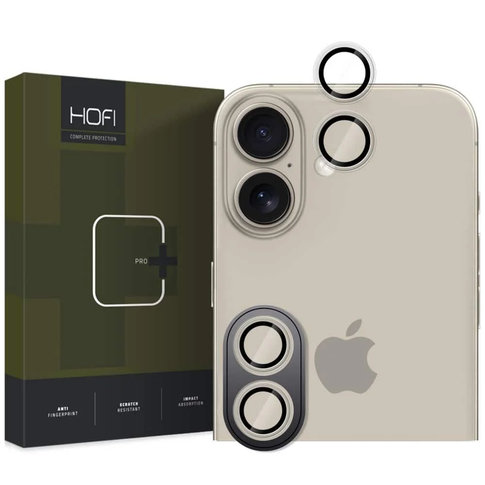 Φωτογραφία προϊόντος: HOFI Camring Pro+ προστασία κάμερας για iPhone 16 / 16 Plus (διαφανής)
