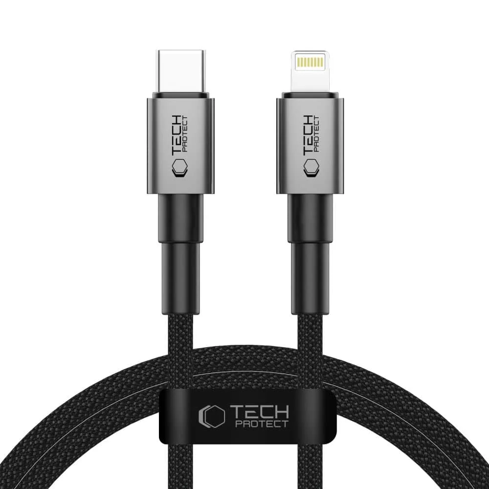 Φωτογραφία προϊόντος: Καλώδιο Tech-Protect Ultraboost DNA Lightning PD 27W/3A 100cm Γκρι (MPN: F5906302380879, GTIN: 5906302380879)