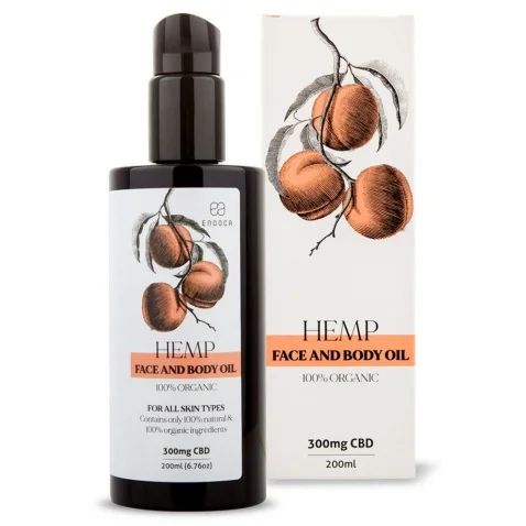 Φωτογραφία προϊόντος: Endoca Face & Body Oil 300mg CBD 200ml