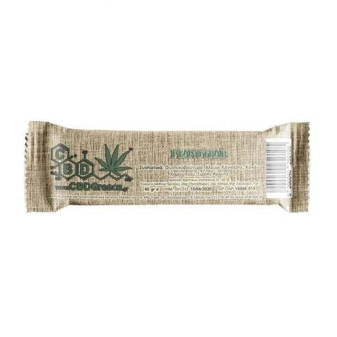 Φωτογραφία προϊόντος: CBDGreece Canna Bar Peanut - Μπάρα με Φυστικοβούτυρο 60gr