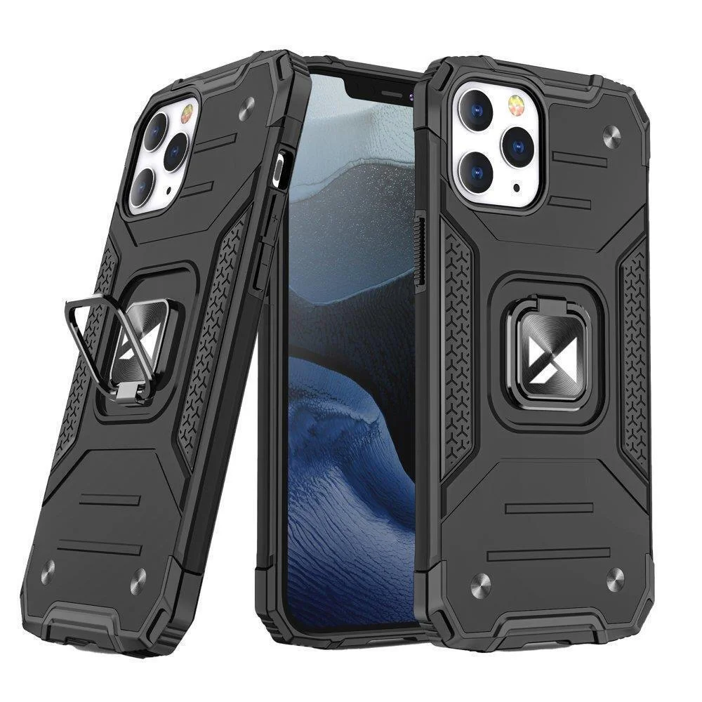 Φωτογραφία προϊόντος: Wozinsky Ring Armor Back Cover Πλαστικό Μαύρο για iPhone 14 Pro Max
