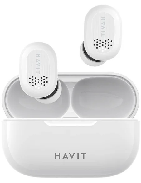 Φωτογραφία προϊόντος: Havit TW925 In-ear Bluetooth Handsfree Ακουστικά με Θήκη Φόρτισης (Λευκά)