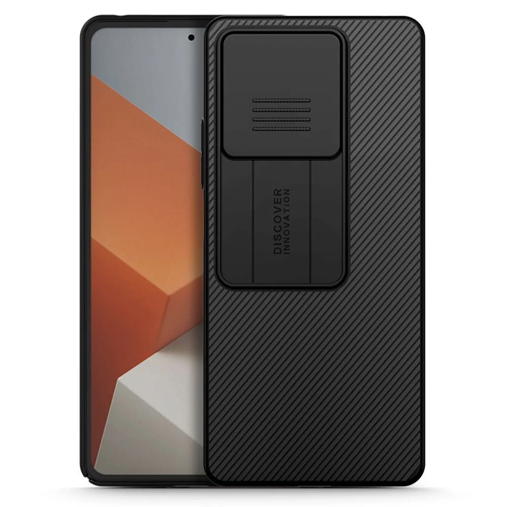 Φωτογραφία προϊόντος: Nillkin Camshield Back Cover Ανθεκτικό Μαύρο (Redmi Note 13 5G)