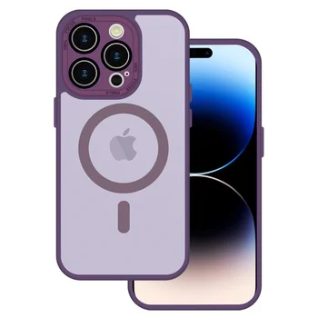 Φωτογραφία προϊόντος: Magmat MagSafe Hybrid Case Purple (iPhone 15 Pro Max) – Θήκη