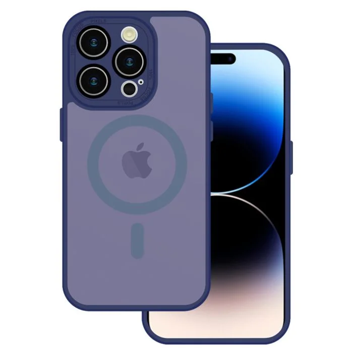 Φωτογραφία προϊόντος: Tel Protect Magmat MagSafe Hybrid Case Navy για iPhone 15 Pro (MPN: 993056)