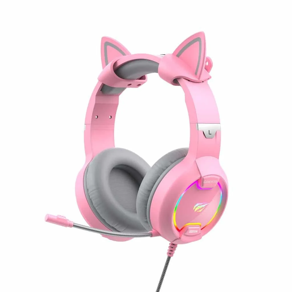 Φωτογραφία προϊόντος: Havit H2233d Over-Ear Gaming Headset Ροζ – 2x3.5mm / USB