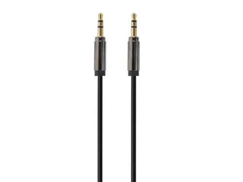 Φωτογραφία προϊόντος: CABLEXPERT Cablexpert καλώδιο Jack 3.5mm prime (CCAP-444-1M) 3 pin, χαλκός, 1m, μαύρο