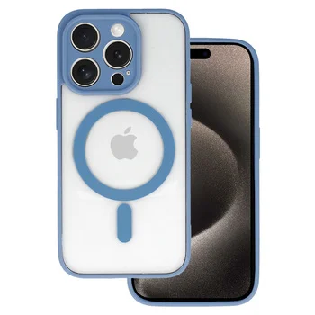 Φωτογραφία προϊόντος: MAGSAFE CASE FOR IPHONE 14 PRO LIGHT BLUE (OEM)