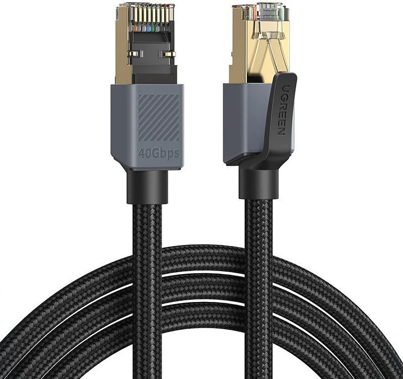 Φωτογραφία προϊόντος: Ugreen F/FTP Cat.8 40Gbps Καλώδιο Ethernet 3m Μαύρο