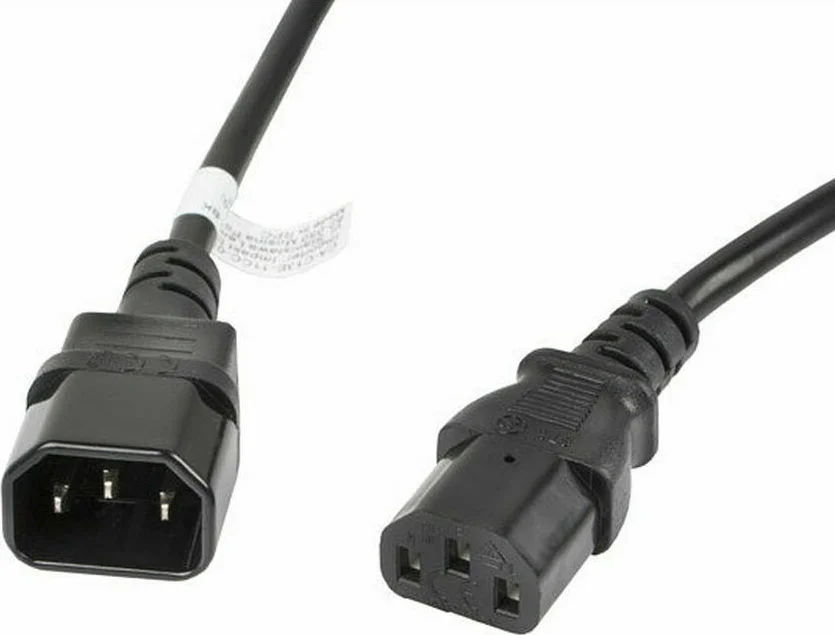 Φωτογραφία προϊόντος: Lanberg IEC C13 - IEC C14 Cable 3m Μαύρο (CA-C13E-11CC-0030-BK)