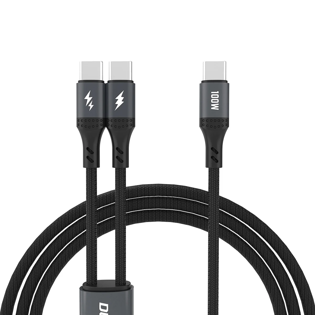 Φωτογραφία προϊόντος: Dudao USB 2.0 Καλώδιο USB-C (male) σε USB-C 100W PD, Μαύρο, 1.2m