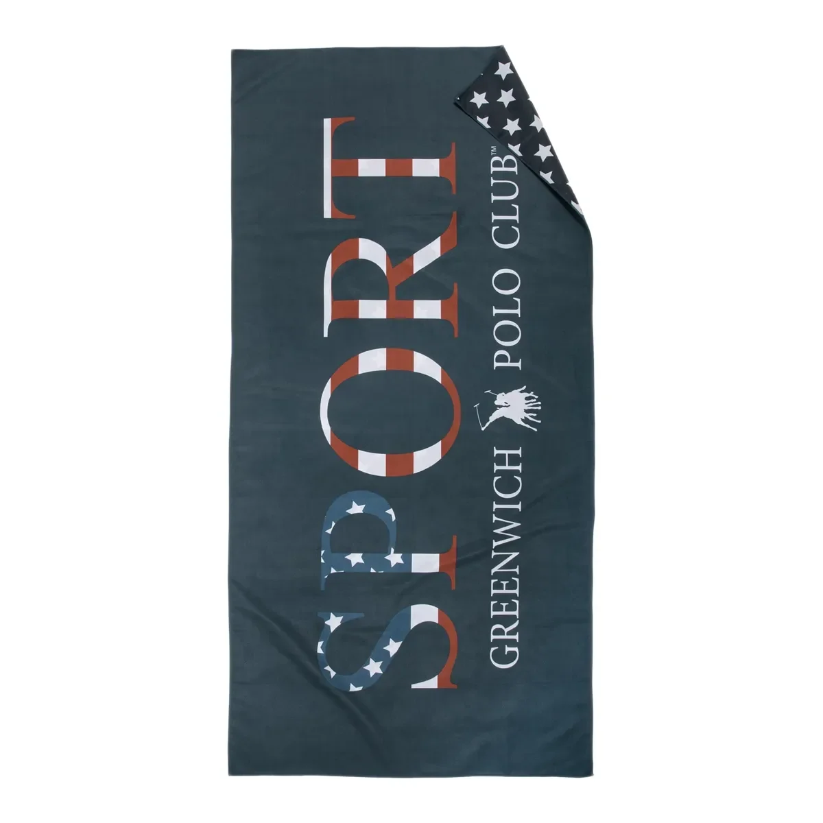 Φωτογραφία προϊόντος: Greenwich Polo Club Πετσέτα Θαλάσσης Microfibre Sport 80x170εκ, Χρώμα Μπλε