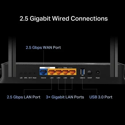 Φωτογραφία προϊόντος: TP-Link TL Tri-Band Wi-Fi 7 Router Archer BE230