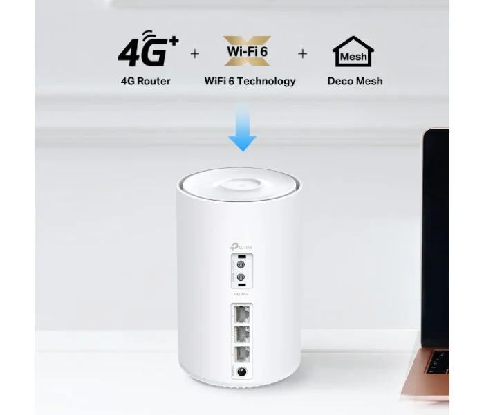Φωτογραφία προϊόντος: TP-Link DECO 4G+ AX1500 Whole Home Mesh WiFi 6 Gateway (1 Pack)