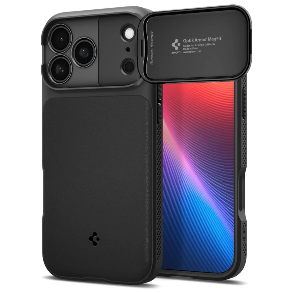 Φωτογραφία προϊόντος: Spigen Optik Armor - θήκη για Apple iPhone 17 Pro Max - Μαύρο
