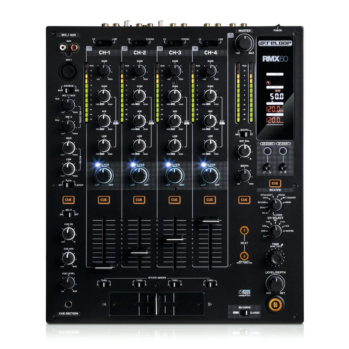 Φωτογραφία προϊόντος: Reloop RMX60 DIGITAL - Dj μίκτης 4+1 καναλιών
