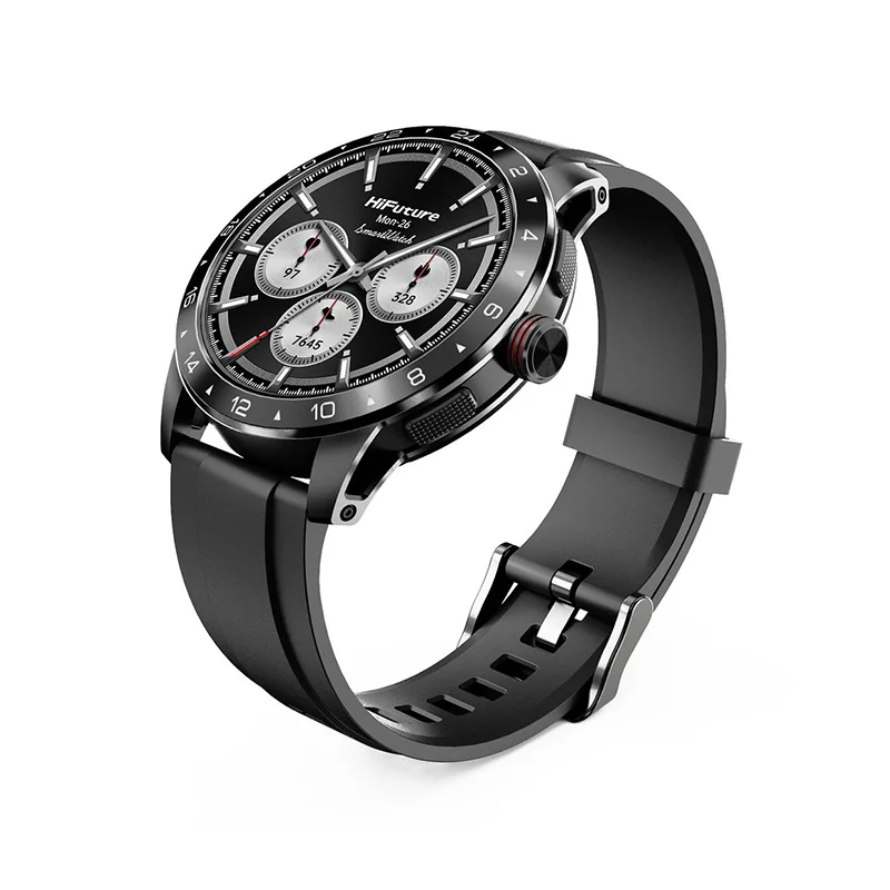 Φωτογραφία προϊόντος: HiFuture Flex2 40mm Smartwatch με Παλμογράφο (Black)