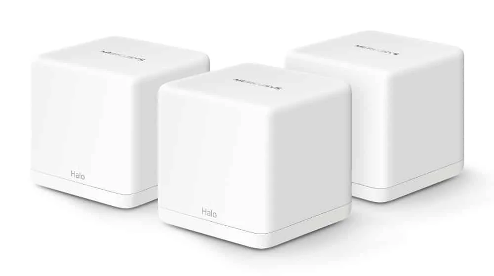 Φωτογραφία προϊόντος: Σύστημα MERCUSYS Mesh WiFi 6 Halo H60X, 1500Mbps Διπλής Ζώνης, 3τμχ, V.1.0