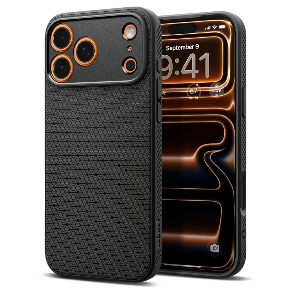 Φωτογραφία προϊόντος: Spigen Liquid Air - θήκη για Apple iPhone 17 Pro - Μαύρο