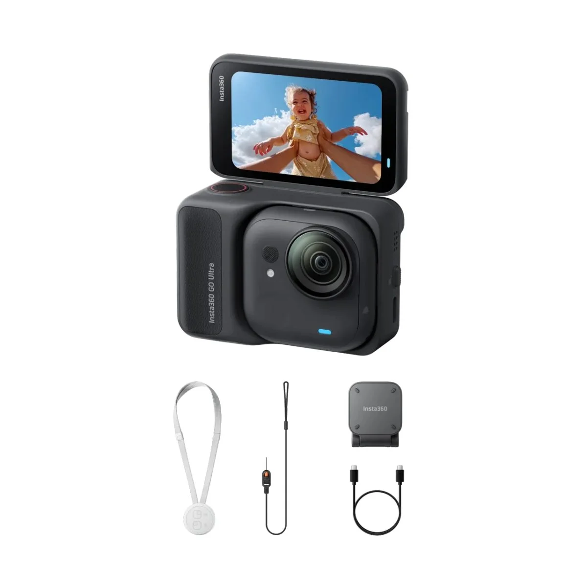 Φωτογραφία προϊόντος: Insta360 GO Ultra Standard Bundle (Midnight Black)