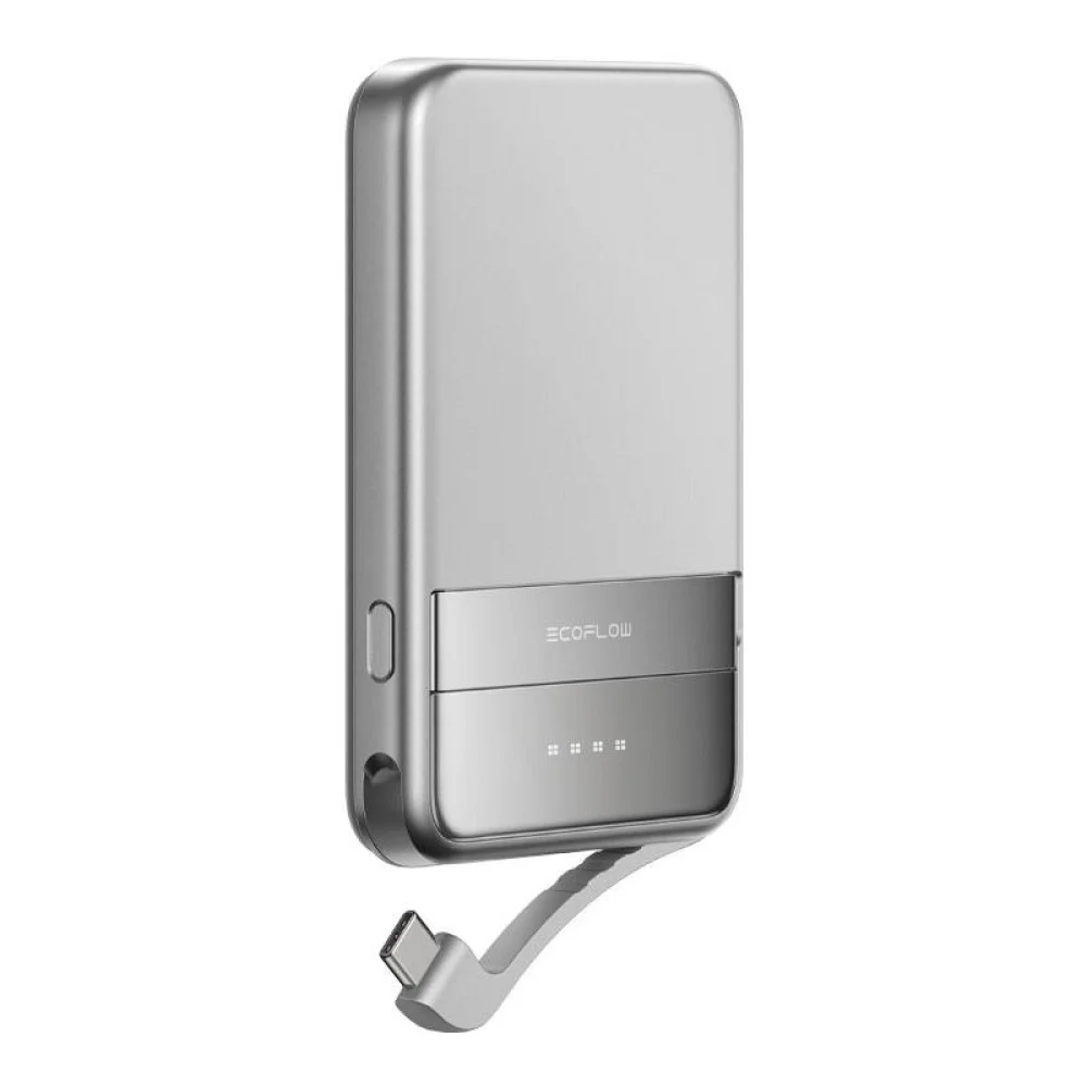 Φωτογραφία προϊόντος: EcoFlow RAPID Magnetic Power Bank (5000mAh) Silver