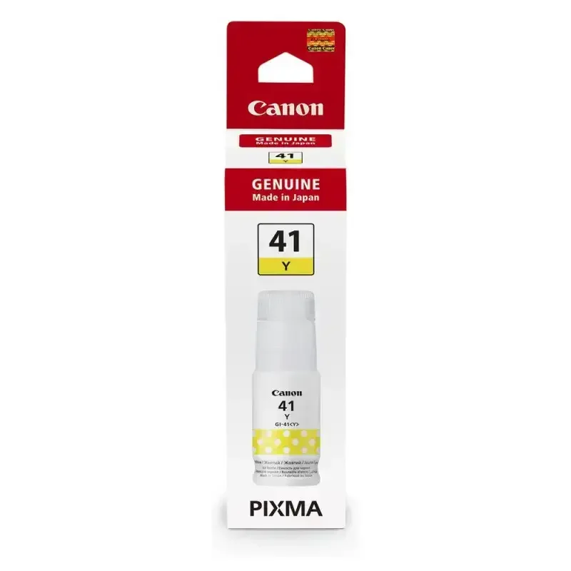 Φωτογραφία προϊόντος: Γνήσιο μελάνι Canon Bottle GI-41Y Yellow 7.7k (4545C001AA)