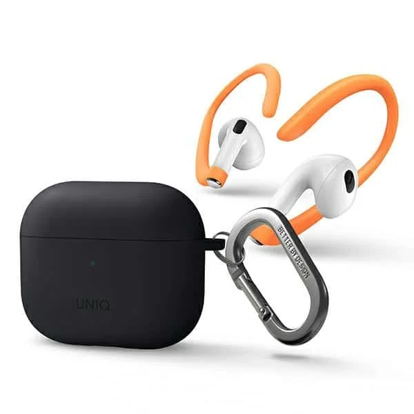 Φωτογραφία προϊόντος: Θήκη UNIQ Nexo Apple AirPods 3 Ear Hooks Silicone - Grey