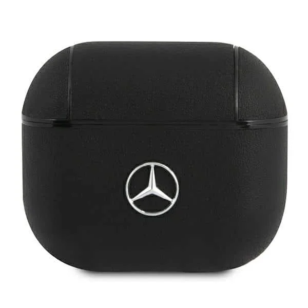 Φωτογραφία προϊόντος: Θήκη Mercedes Leather για τα AirPods 3 - Μαύρη