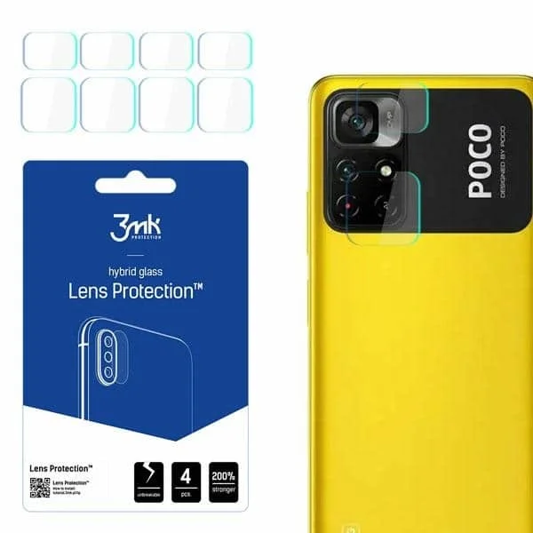 Φωτογραφία προϊόντος: 3MK Lens Protection Pro για το Xiaomi Poco M4 Pro (4-pack)