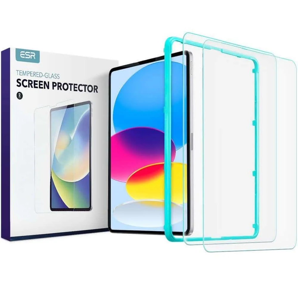 Φωτογραφία προϊόντος: ESR TEMPERED GLASS 2-PACK για iPad 10.9 2022 (Διαφανές)