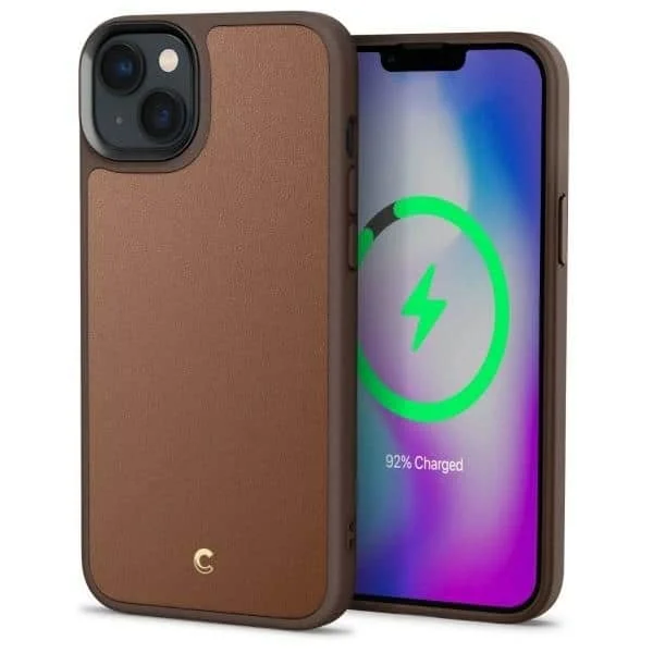 Φωτογραφία προϊόντος: SPIGEN CYRILL θήκη KAJUK MAG MAGSAFE για το IPHONE 14 PLUS SADDLE BROWN ACS04947