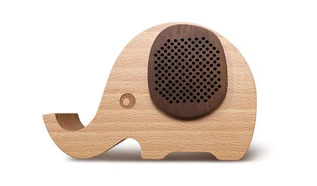 Φωτογραφία προϊόντος: Φορητό Ηχείο Bluetooth Maxton MX30 3W Καφέ με Βάση Στήριξης Κινητού, Audio-in