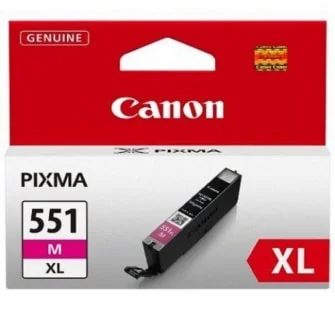 Φωτογραφία προϊόντος: Μελάνι CANON CLI-551XL MAGENTA 6445B001A