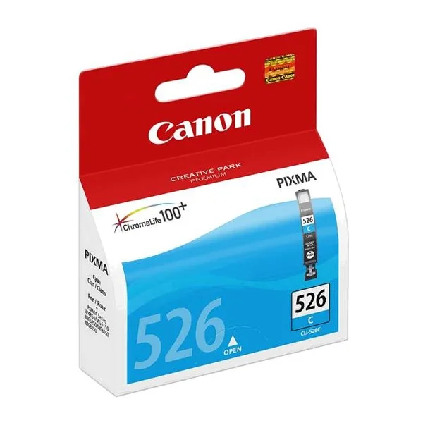 Φωτογραφία προϊόντος: Μελάνι CANON CLI-526C CYAN 4541B001
