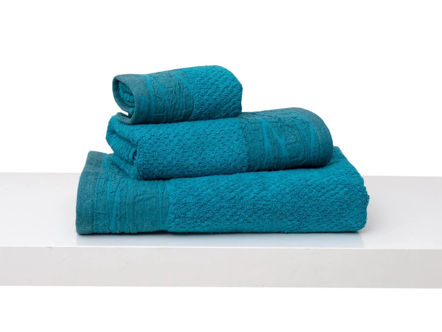 Φωτογραφία προϊόντος: AnnaRiska Πετσέτα 50x100 Nefeli 4 Lake Blue