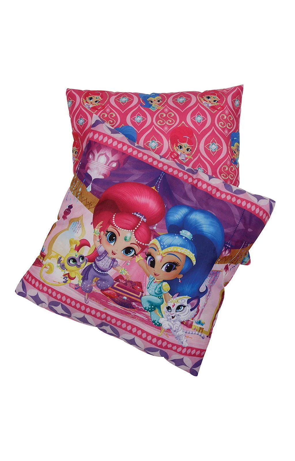 Φωτογραφία προϊόντος: Nickelodeon SHIMMER & SHINE 5502 ΜΑΞΙΛΑΡΙ ΦΙΓΟΥΡΑΣ 40Χ40 ΜΩΒ, ΦΟΥΞΙΑ