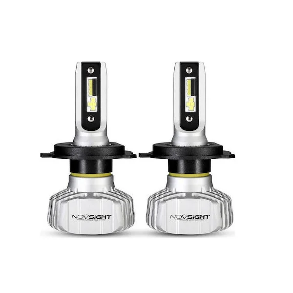 Φωτογραφία προϊόντος: OEM NovSightA500-N15-H4 Λάμπες Αυτοκινήτου & Μοτοσυκλέτας H4 LED 6500K Ψυχρό Λευκό 12-24V 50W 2τμχ 20753304